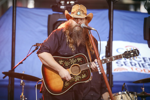 Singer-songwriter Chris Stapleton performs 