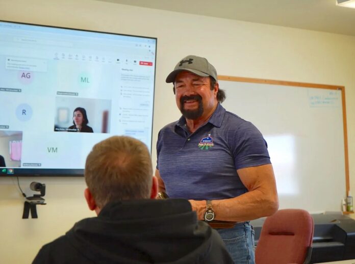 Bobby Lane brings fresh, local food to Wyoming’s school cafeterias (Photo: WyoFile)