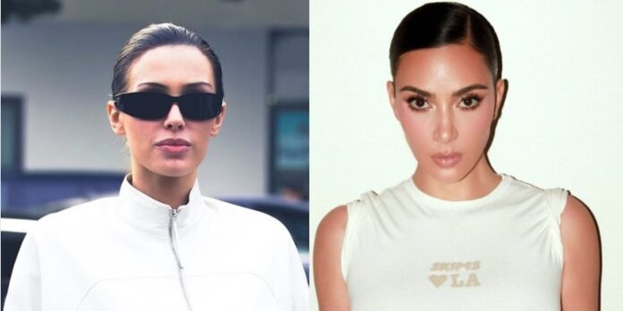 Kim Kardashian Bianca Censori SKIMS