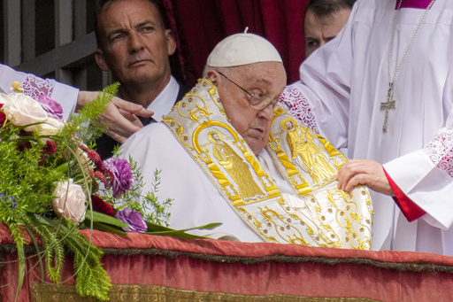 Pope Francis Easter Health