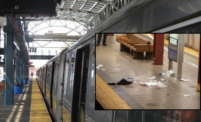 Subway Stabbing.