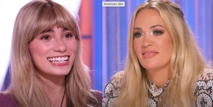 Underwood Compares American Idol Contestant to Taylor Swift