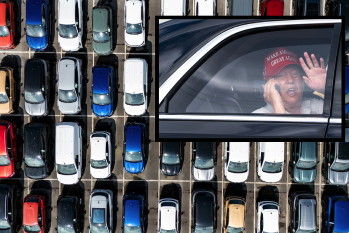 Car sales surge.