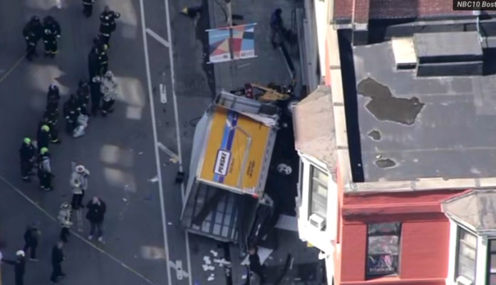 Boston Truck Crash