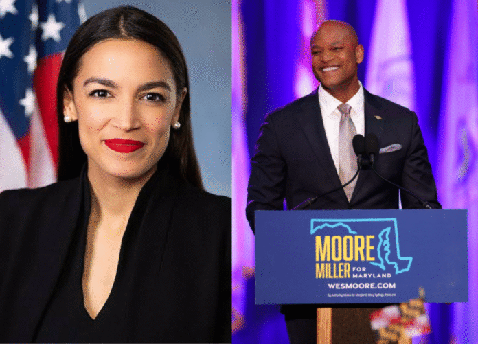 Wes Moore, Alexandria Ocasio-Cortez