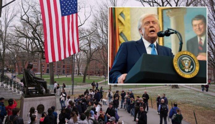 Trump Halts Funding to Harvard