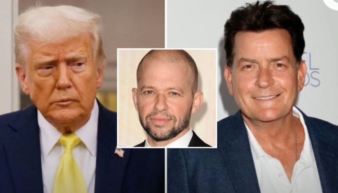 Jon Cryer Says Charlie Sheen Makes a Better Leader Than Trump