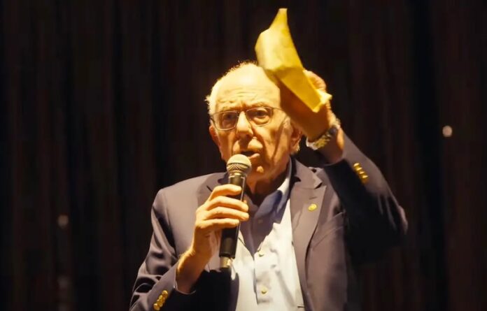 Bernie Sanders Crashes Coachella,